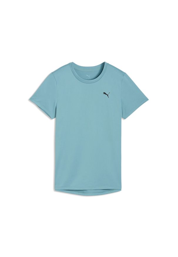Puma - Damska koszulka Train All Day Essentials PUMA. Kolor: niebieski. Sport: bieganie