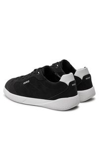 Hugo Sneakersy Riven Tenn 50524249 Czarny. Kolor: czarny. Materiał: materiał #4