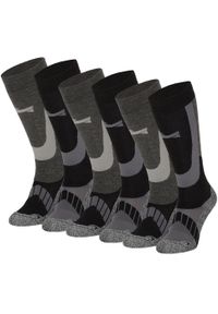 XTREME SOCKSWEAR - Skarpety narciarskie Xtreme, 6 par, Multi Czarny. Kolor: czarny. Sport: narciarstwo #2