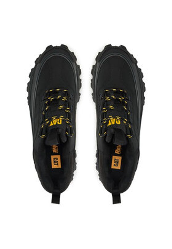 CATerpillar Sneakersy Intruder Galosh 2.0 Low WP P111554 Czarny. Kolor: czarny. Materiał: skóra