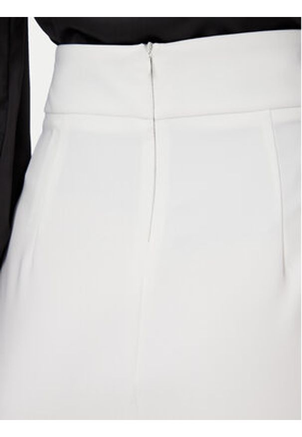 Artigli - ARTIGLI Spódnica ołówkowa ACGO000902 Écru Slim Fit. Materiał: syntetyk