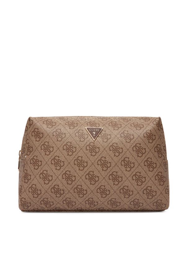 Guess Kosmetyczka PW7533 P5315 Beżowy. Kolor: beżowy. Materiał: skóra