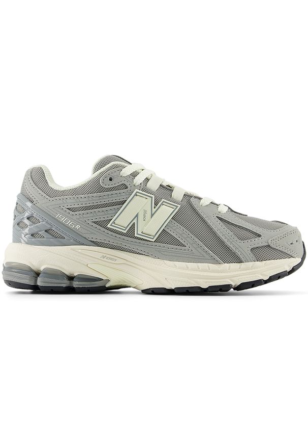 Buty dziecięce New Balance GC1906EJ – szare. Kolor: szary. Materiał: guma, materiał, syntetyk. Szerokość cholewki: normalna