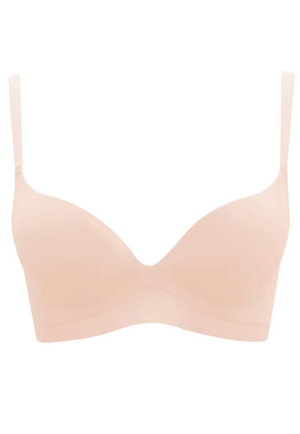 Intica - Biustonosz push-up z pianki z elastycznymi ramiączkami Emmaline. Kolor: różowy. Rodzaj stanika: push-up