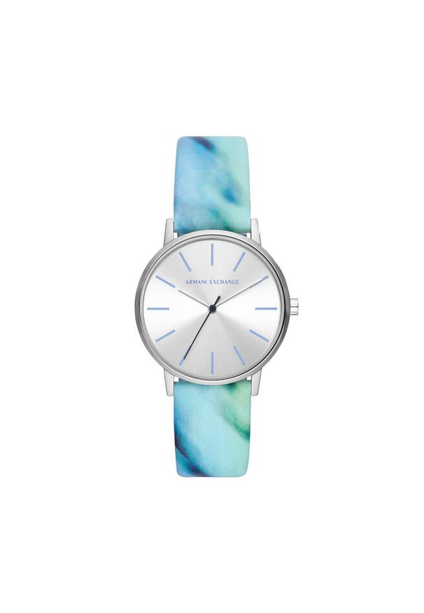 Zegarek Armani Exchange. Kolor: niebieski