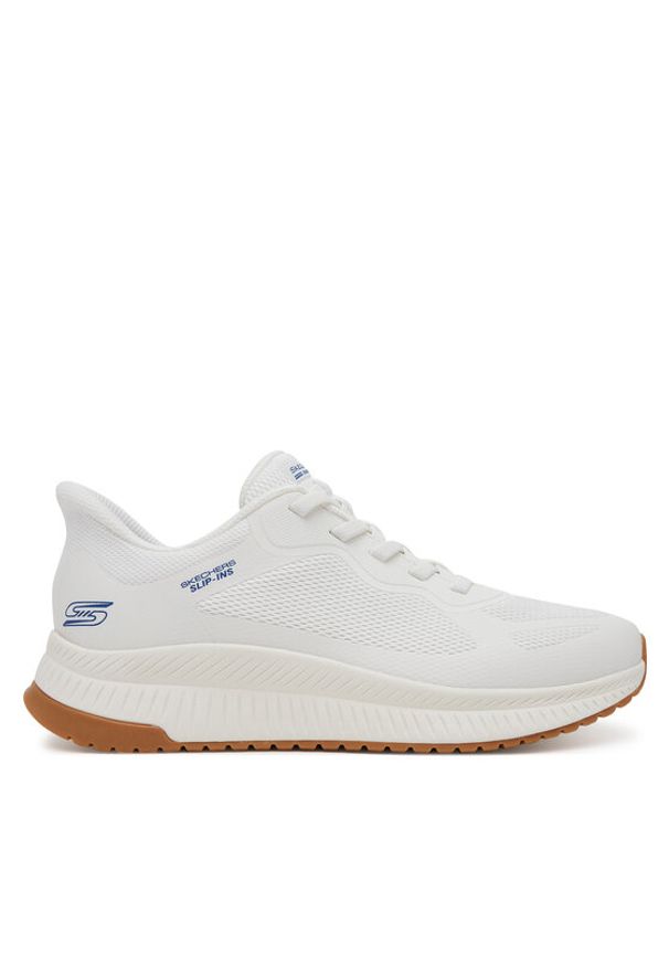 skechers - Skechers Sneakersy Bobs Squad 4- 118423/WHT Biały. Kolor: biały. Materiał: materiał