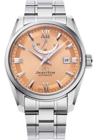 orient - Zegarek męski Orient Star RE-AU0108G00B srebrny. Kolor: srebrny #1