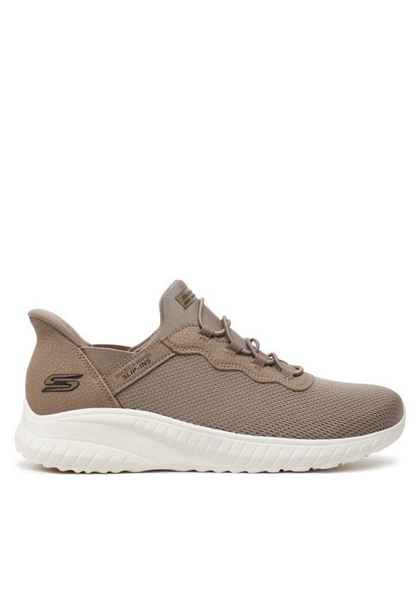 skechers - Skechers Sneakersy Bobs Sport Squad Chaos 117500/TPE Beżowy. Kolor: beżowy. Materiał: materiał, mesh. Model: Skechers Sport