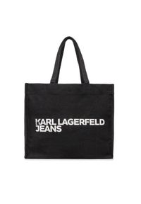 Karl Lagerfeld Jeans Torebka 240J3920 Czarny. Kolor: czarny
