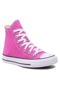 Converse Trampki Ctas Hi A00787C Różowy. Kolor: różowy. Materiał: materiał