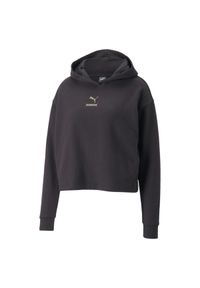Bluza dresowa damska Puma BETTER FL. Kolor: czarny. Materiał: dresówka. Sport: turystyka piesza #1