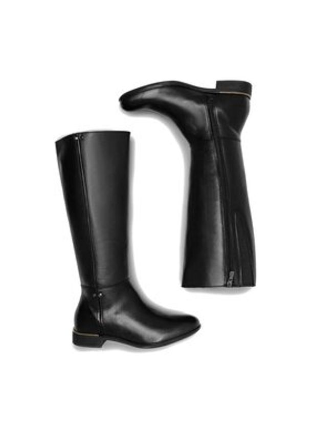 Lasocki Kozaki OCE-MESA-38 Czarny. Kolor: czarny. Materiał: skóra