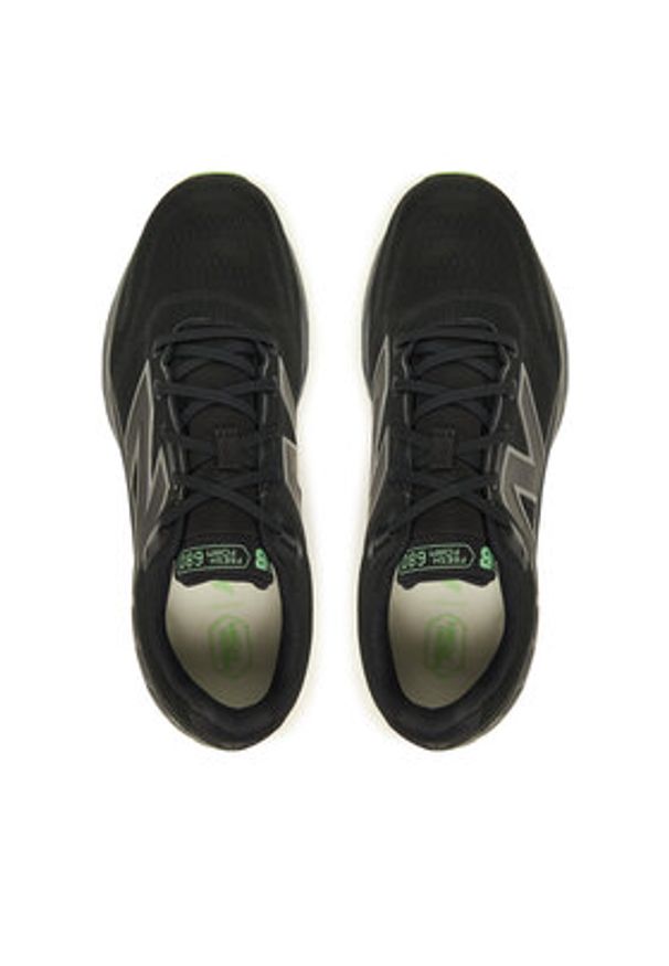 New Balance Buty do biegania 680 M680WBK8 Czarny. Kolor: czarny. Materiał: materiał