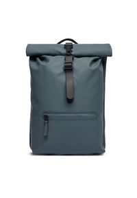Rains Plecak Rolltop 13320 Szary. Kolor: szary. Materiał: materiał