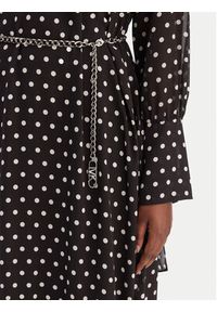 MICHAEL Michael Kors Sukienka koszulowa MR68394K9J Czarny A-Line Fit. Kolor: czarny. Materiał: syntetyk. Typ sukienki: koszulowe #4