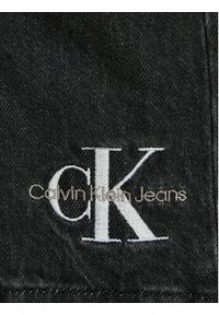 Calvin Klein Jeans Sukienka jeansowa IG0IG02167 Czarny Regular Fit. Kolor: czarny. Materiał: bawełna #5