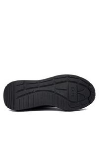 D.A.T.E. Sneakersy Fuga Shiny W431-FG-SH Czarny. Kolor: czarny. Materiał: skóra #5