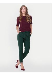 only - ONLY Spodnie materiałowe Poptrash 15115847 Zielony Regular Fit. Kolor: zielony. Materiał: syntetyk