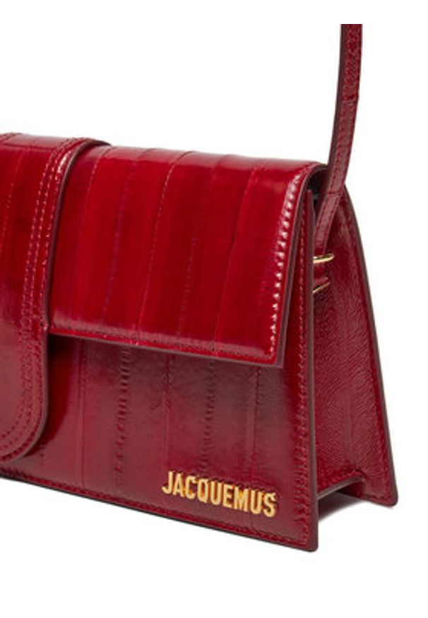 JACQUEMUS Torebka Le Bambino Long 221BA013-3169 Czerwony. Kolor: czerwony. Materiał: skórzane