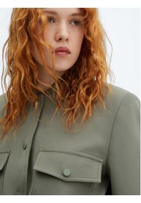 mango - Mango Kurtka bomber Wonder 57976019 Zielony Cropped Fit. Kolor: zielony. Materiał: syntetyk #5