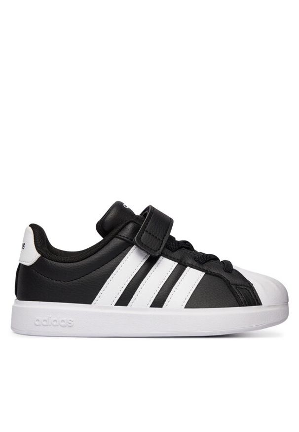 Adidas - adidas Sneakersy Streettalk JQ8593 Czarny. Kolor: czarny. Materiał: skóra