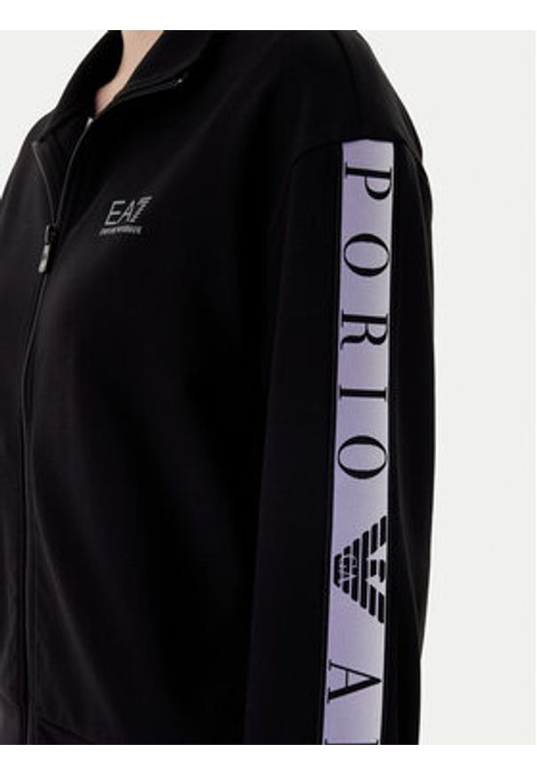 EA7 Emporio Armani Bluza 7W001152 AF12501 UC001 Czarny Regular Fit. Kolor: czarny. Materiał: syntetyk