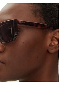 Max Mara Okulary przeciwsłoneczne MM0126 52E Brązowy. Kolor: brązowy #4