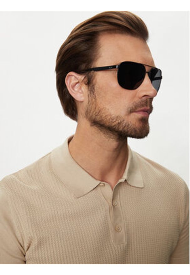 Armani Exchange Okulary przeciwsłoneczne 0AX2047S Czarny. Kolor: czarny