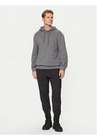Hugo - HUGO Bluza Dapo 50486478 Szary Relaxed Fit. Kolor: szary. Materiał: bawełna