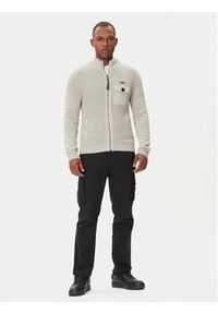 Aeronautica Militare Kardigan 252MA1565UL00409 Beżowy Regular Fit. Kolor: beżowy. Materiał: bawełna #5