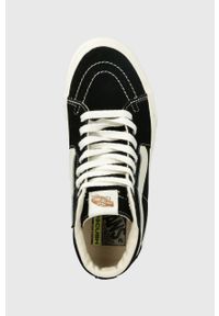 Vans trampki SK8-Hi VR3 kolor czarny VN0005UN1KP1. Nosek buta: okrągły. Zapięcie: sznurówki. Kolor: czarny. Materiał: guma. Szerokość cholewki: normalna #3