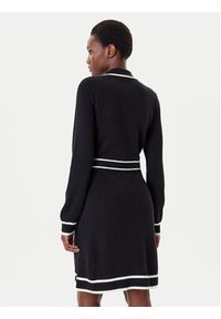 Liu Jo Sport Sukienka dzianinowa TF5251 MS59L 03N66 Czarny Regular Fit. Kolor: czarny. Materiał: wiskoza. Typ sukienki: sportowe. Styl: sportowy #2
