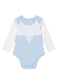 Guess Komplet body i spodnie H6YG04 4K4125 Niebieski jasny. Kolor: niebieski. Materiał: bawełna #3