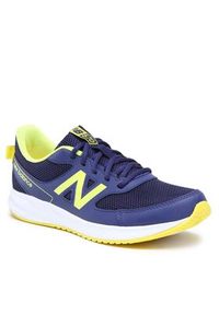 New Balance Sneakersy YK570BY3 Granatowy. Kolor: niebieski. Materiał: materiał #5