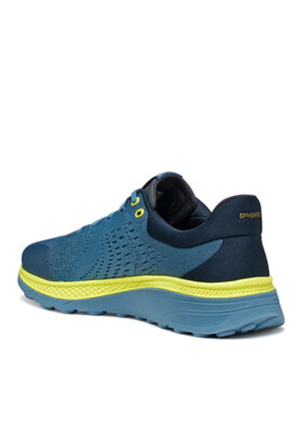 Geox Sneakersy U Spherica Actif X1 U65HUB 0006K C4277 Niebieski. Kolor: niebieski. Materiał: materiał