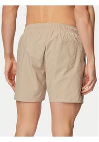 BOSS Szorty kąpielowe Iconic 50491594 Beżowy jasny Regular Fit. Kolor: beżowy #2