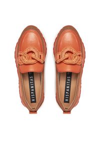 Hispanitas Półbuty HV254065 Koralowy. Kolor: pomarańczowy. Materiał: skóra #3