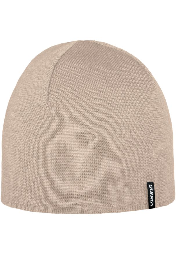 Viking - Czapka zimowa z wełną merino VIKING Noma 2.0 GWS Pro Style. Kolor: beżowy. Materiał: wełna. Sezon: zima. Styl: sportowy
