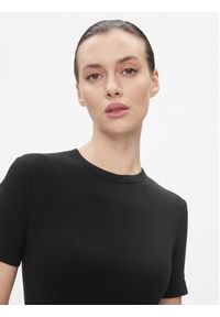 Calvin Klein T-Shirt Modal Rib Ss Tee K20K206404 Czarny Slim Fit. Kolor: czarny #5