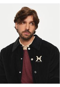 John Richmond Kurtka bomber UMA24090GB Czarny Regular Fit. Kolor: czarny. Materiał: bawełna #6