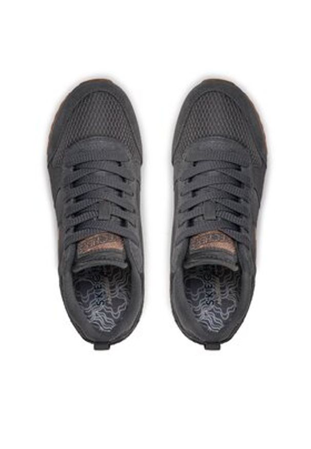 skechers - Skechers Sneakersy Goldn Gurl 111/CCL Szary. Kolor: szary. Materiał: materiał