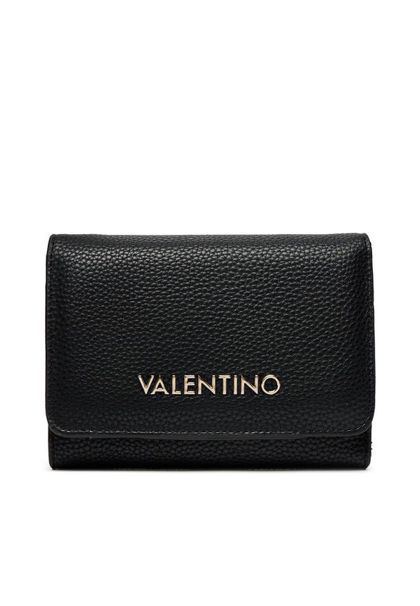 VALENTINO - Duży Portfel Damski Valentino. Kolor: czarny
