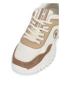 Beverly Hills Polo Club Sneakersy WFA3160-1 Beżowy. Kolor: beżowy. Materiał: skóra