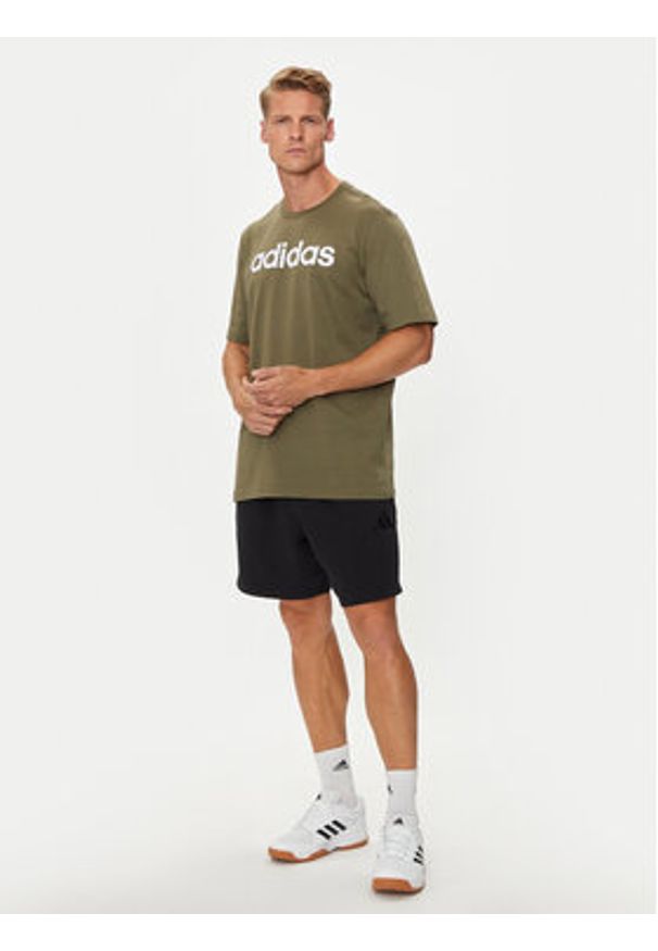 Adidas - adidas Szorty sportowe ALL SZN French IX1247 Czarny Regular Fit. Kolor: czarny. Materiał: bawełna. Styl: sportowy