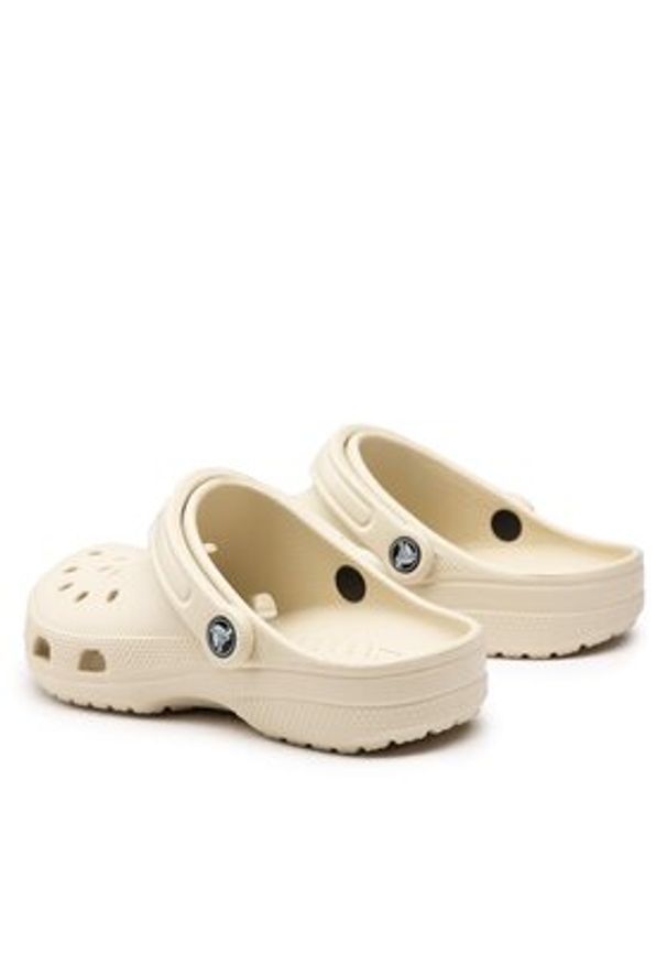 Crocs Klapki Classic 10001 Beżowy. Kolor: beżowy