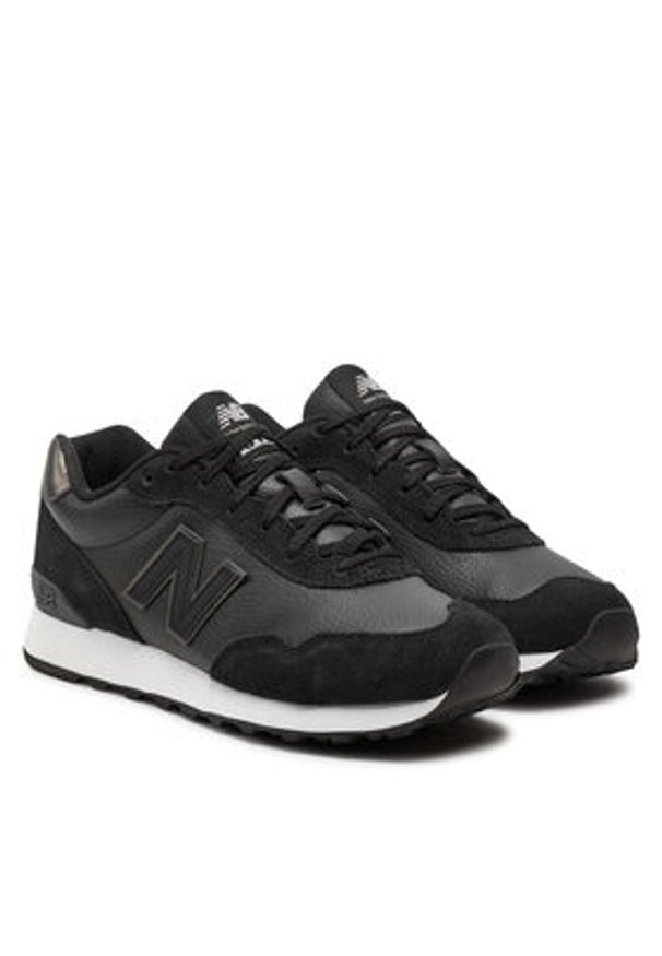 New Balance Sneakersy WL515OPB Czarny. Kolor: czarny. Materiał: skóra