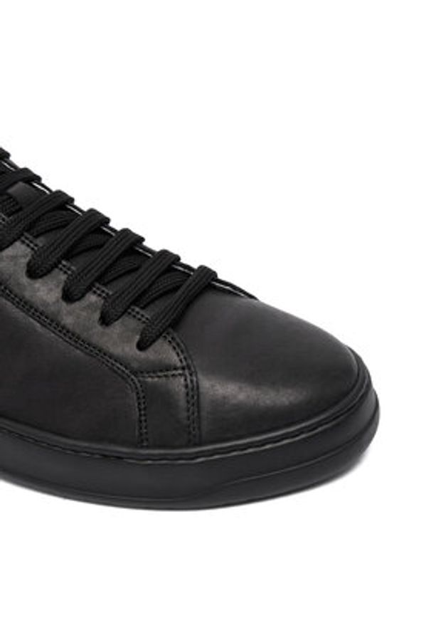 Voile Blanche Sneakersy 2017678-15 Czarny. Kolor: czarny. Materiał: skóra