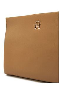 TOMMY HILFIGER - Tommy Hilfiger Torebka Th Legacy Mini Crossover AW0AW17225 Brązowy. Kolor: brązowy. Materiał: skórzane #4