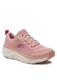 skechers - Skechers Sneakersy D'Lux Walker 2.0-Radiant Rose 150095/ROS Różowy. Kolor: różowy. Materiał: mesh, materiał #4