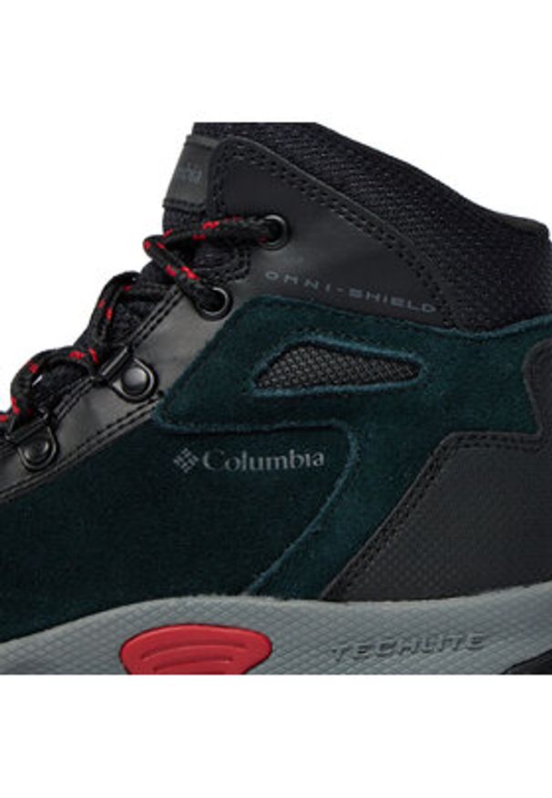 columbia - Columbia Trekkingi Youth Newton Ridge™ Amped 2044121 Czarny. Kolor: czarny. Materiał: zamsz, skóra. Sport: turystyka piesza